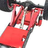 Maxbell 1:12 Scale RC Car Metal Upgrade Kits Suit Shock Mount for MN78 Buggies Truck Red