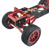 Maxbell 1:12 Scale RC Car Metal Upgrade Kits Suit Shock Mount for MN78 Buggies Truck Red