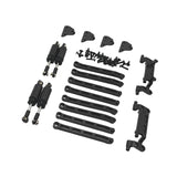 Maxbell 1:12 Scale RC Car Metal Upgrade Kits Suit Shock Mount for MN78 Buggies Truck Black