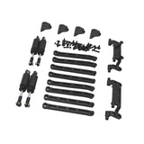 Maxbell 1:12 Scale RC Car Metal Upgrade Kits Suit Shock Mount for MN78 Buggies Truck Black
