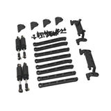 Maxbell 1:12 Scale RC Car Metal Upgrade Kits Suit Shock Mount for MN78 Buggies Truck Black