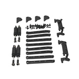 Maxbell 1:12 Scale RC Car Metal Upgrade Kits Suit Shock Mount for MN78 Buggies Truck Black