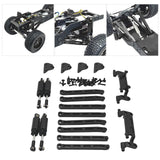 Maxbell 1:12 Scale RC Car Metal Upgrade Kits Suit Shock Mount for MN78 Buggies Truck Black