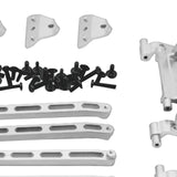 Maxbell 1:12 Scale RC Car Metal Upgrade Kits Suit Shock Mount for MN78 Buggies Truck Silver