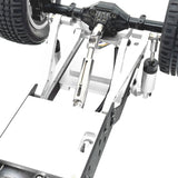Maxbell 1:12 Scale RC Car Metal Upgrade Kits Suit Shock Mount for MN78 Buggies Truck Silver