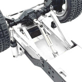 Maxbell 1:12 Scale RC Car Metal Upgrade Kits Suit Shock Mount for MN78 Buggies Truck Silver