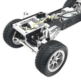 Maxbell 1:12 Scale RC Car Metal Upgrade Kits Suit Shock Mount for MN78 Buggies Truck Silver