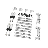 Maxbell 1:12 Scale RC Car Metal Upgrade Kits Suit Shock Mount for MN78 Buggies Truck Silver