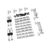 Maxbell 1:12 Scale RC Car Metal Upgrade Kits Suit Shock Mount for MN78 Buggies Truck Silver