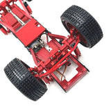 Maxbell 1/12 Front and Rear Axle Set Metal Hobby Axles Housing for MN168 RC Car DIY red