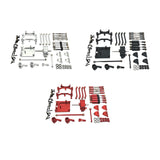 Maxbell 1:12 Scale Shock Absorber Gearbox Set Upgrades Kit for MN99S DIY Accessories argent