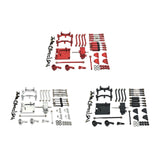 Maxbell 1:12 Scale Shock Absorber Gearbox Set Upgrades Kit for MN99S DIY Accessories argent
