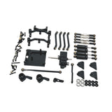 Maxbell 1:12 Scale Shock Absorber Gearbox Set Upgrades Kit for MN99S DIY Accessories black