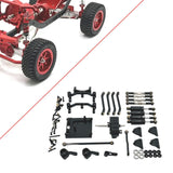 Maxbell 1:12 Scale Shock Absorber Gearbox Set Upgrades Kit for MN99S DIY Accessories black
