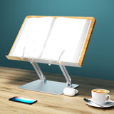Maxbell Book Stand for Reading Desktop Riser Book Holder for Notebooks Recipes Office