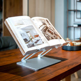Maxbell Book Stand for Reading Desktop Riser Book Holder for Notebooks Recipes Office