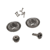 Maxbell RC Metal Gears Set RC Vehicle Scale Replacement for Accessory Vehicle Crawler Front Rear Gear Set