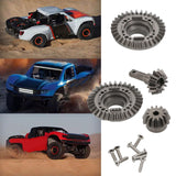 Maxbell RC Metal Gears Set RC Vehicle Scale Replacement for Accessory Vehicle Crawler Front Rear Gear Set