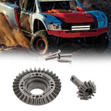 Maxbell RC Metal Gears Set RC Vehicle Scale Replacement for Accessory Vehicle Crawler Front Gear Set
