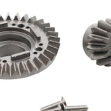 Maxbell RC Metal Gears Set RC Vehicle Scale Replacement for Accessory Vehicle Crawler Rear Gear Set