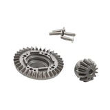 Maxbell RC Metal Gears Set RC Vehicle Scale Replacement for Accessory Vehicle Crawler Rear Gear Set