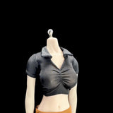 Maxbell 1/6 Action Figures Shirt Clothes Model Dress up for 12" Female Action Figure Black