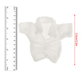 Maxbell 1/6 Action Figures Shirt Clothes Model Dress up for 12" Female Action Figure White