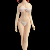 Maxbell 1/12 Female Doll Clothes Bra and Underwear Clothing for 6inch Female Figures White