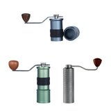 Maxbell Coffee Grinders Portable Hand Crank Espresso Grinder for Travel Camping Home Blue