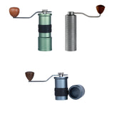 Maxbell Coffee Grinders Portable Hand Crank Espresso Grinder for Travel Camping Home Blue