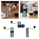 Maxbell Coffee Grinders Portable Hand Crank Espresso Grinder for Travel Camping Home Blue