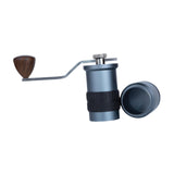 Maxbell Coffee Grinders Portable Hand Crank Espresso Grinder for Travel Camping Home Blue