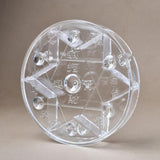 Maxbell Crystal Tray Box Storage Gothic Crystal Holder for Crystal Jewelry Household