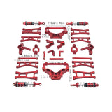 Maxbell RC Car Accessory Metal Retrofitting Accessories for 1/14 RC Car Trucks Model Red