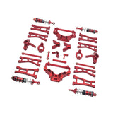 Maxbell RC Car Accessory Metal Retrofitting Accessories for 1/14 RC Car Trucks Model Red