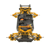 Maxbell RC Car Accessory Metal Retrofitting Accessories for 1/14 RC Car Trucks Model Gold