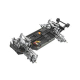 Maxbell RC Car Accessory Metal Retrofitting Accessories for 1/14 RC Car Trucks Model Gray