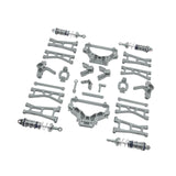 Maxbell RC Car Accessory Metal Retrofitting Accessories for 1/14 RC Car Trucks Model Gray