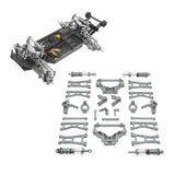 Maxbell RC Car Accessory Metal Retrofitting Accessories for 1/14 RC Car Trucks Model Gray