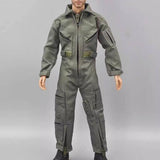 Maxbell 1/6 Scale Male Figure Jumpsuit Miniature Clothing for 12" Male Action Figure Style B