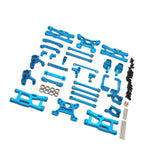 Maxbell RC Front Rear Arm Steering Cups Linkage Rod for 1:14 Scale RC 144018 Vehicle blue
