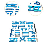 Maxbell RC Front Rear Arm Steering Cups Linkage Rod for 1:14 Scale RC 144018 Vehicle blue