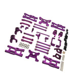 Maxbell RC Front Rear Arm Steering Cups Linkage Rod for 1:14 Scale RC 144018 Vehicle purple