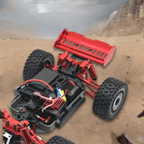 Maxbell RC Tail Wing Sturdy Effective RC Rear Spoiler Wing for M162 M162 14209 16209 Red