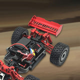 Maxbell RC Tail Wing Sturdy Effective RC Rear Spoiler Wing for M162 M162 14209 16209 Red