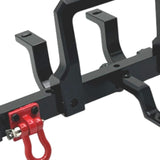 Maxbell 1/12 RC Front Rear Bumper Upgrade Part for MN82 LC79 RC Crawler Vehicles DIY black Front