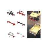 Maxbell 1/12 RC Front Rear Bumper Upgrade Part for MN82 LC79 RC Crawler Vehicles DIY black Front