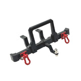 Maxbell 1/12 RC Front Rear Bumper Upgrade Part for MN82 LC79 RC Crawler Vehicles DIY black Front