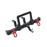 Maxbell 1/12 RC Front Rear Bumper Upgrade Part for MN82 LC79 RC Crawler Vehicles DIY black Front
