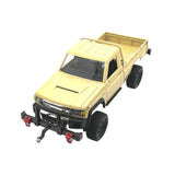 Maxbell 1/12 RC Front Rear Bumper Upgrade Part for MN82 LC79 RC Crawler Vehicles DIY black Front